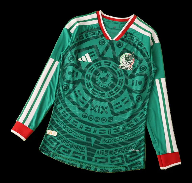 2026 FIFA World Cup Mexico home Long sleeved Player version