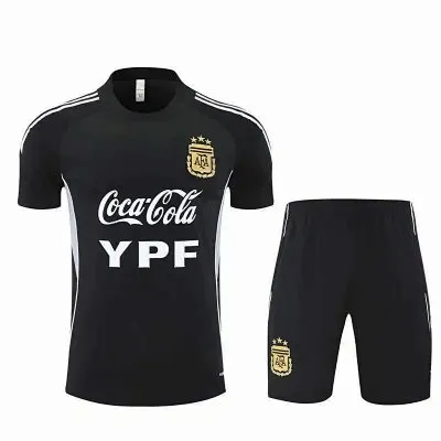 2526 season Argentina Training clothes suit Short sleeve Fan version