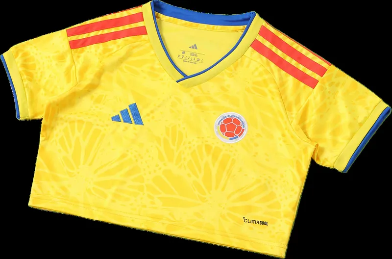 2026 FIFA World Cup Colombia Home Cropped Jersey
