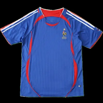 06 season France home retro Fan version