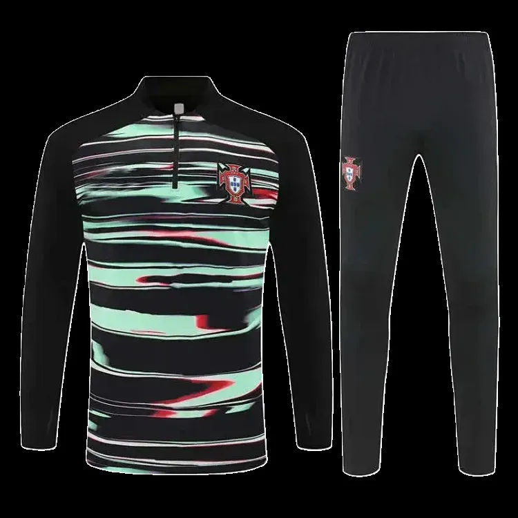 2526 season Portugal Half zip training suit set