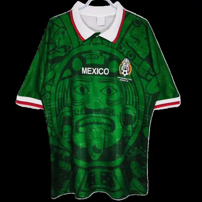 1998 season Mexico home retro Fan version