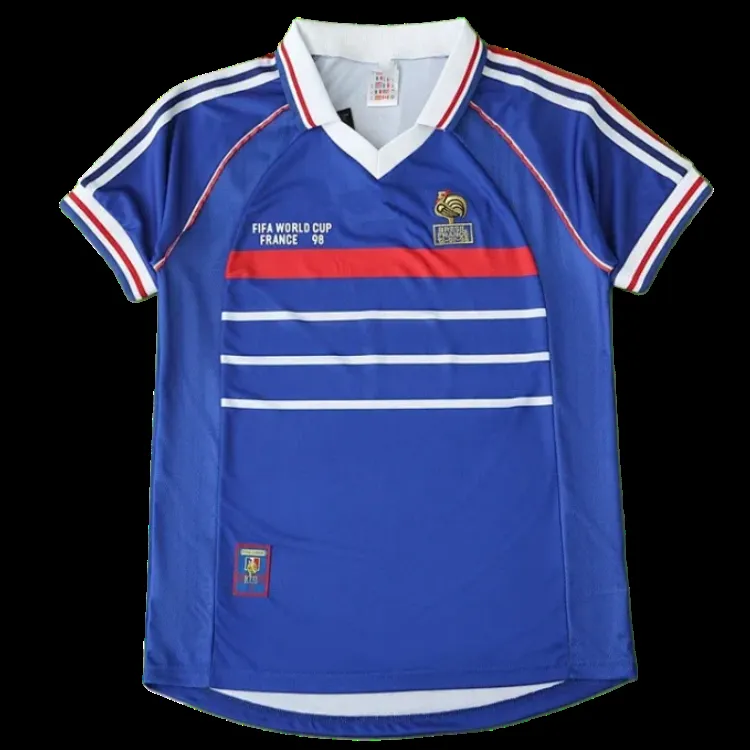1998 season France home retro Fan version
