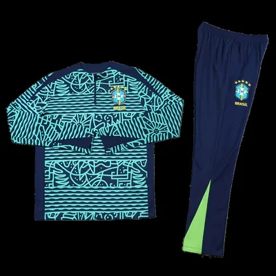 2425 Brazil Lake Blue Training suit set