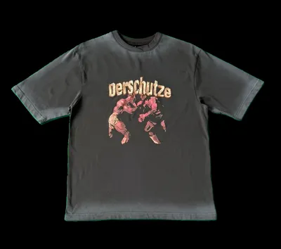 Derschutze "olympia" T shirt off anthracite