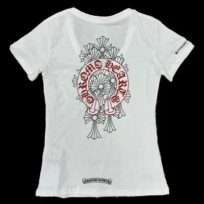 Chrome Hearts V-neck T-Shirt