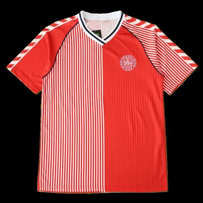 1986 season Denmark home retro Fan version