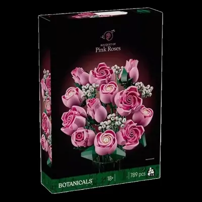 Lego 【Pink Baby's Breath Roses】
