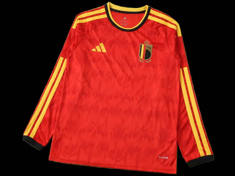 2026 FIFA World Cup Belgium home Long sleeved Fan version