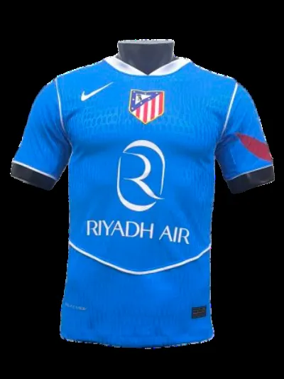 2526 Season Atletico Madrid Second Away Player Version Jersey