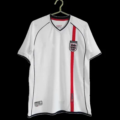 02 season England home Retro Fan version