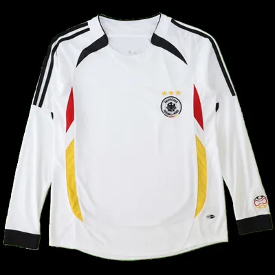 2006 season Germany home Long sleeved retro Fan version