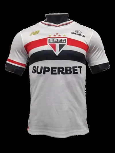2526 Season São Paulo Home Jersey Player Version