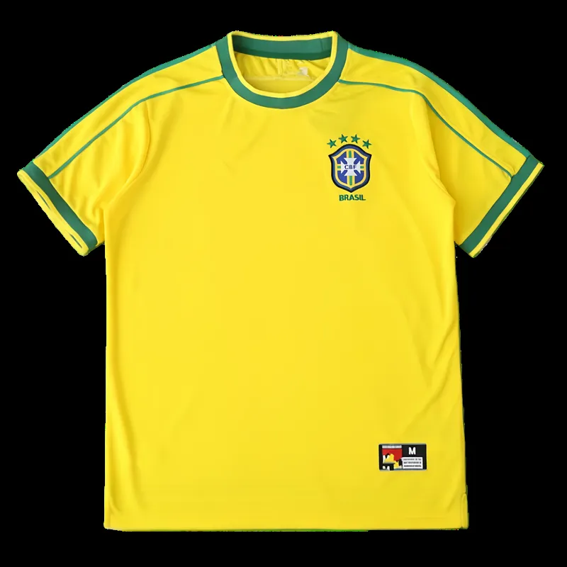 1998 season Brazil home retro Fan version