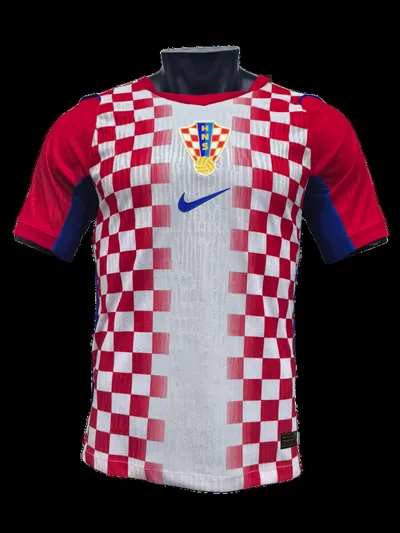 2026 World Cup Croatia Home Jersey Player Version