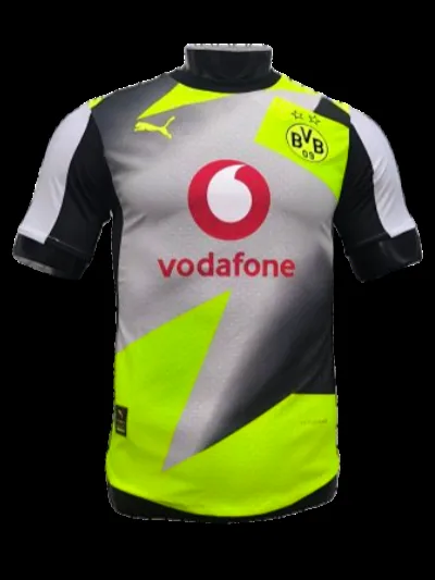 2526 Season Dortmund Away Player Version Jersey