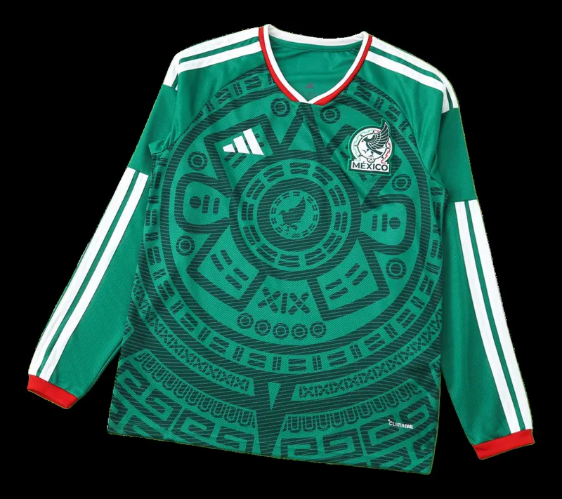 2026 FIFA World Cup Mexico home Long sleeved Fan version