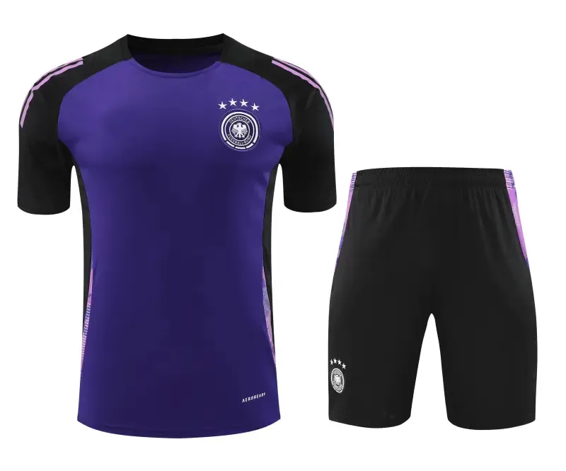 2425 Germany Training clothes suit Short sleeve Fan version