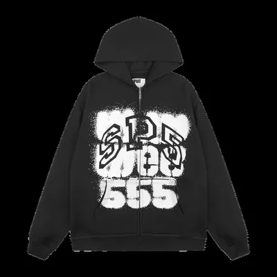 Sp5der Zipper Hoodie