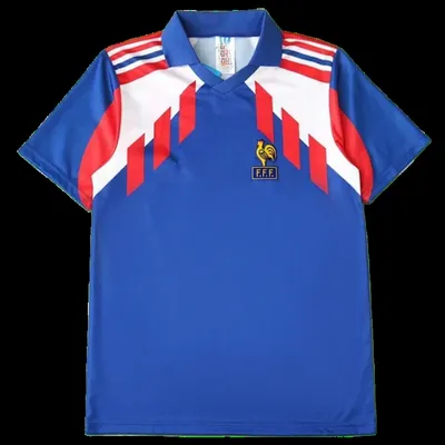 1990 season France home retro Fan version
