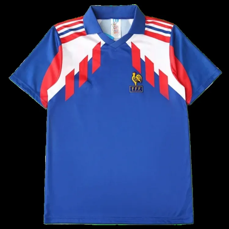 1990 season France home retro Fan version