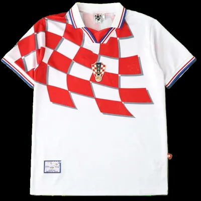 1998 season Croatia home retro Fan version