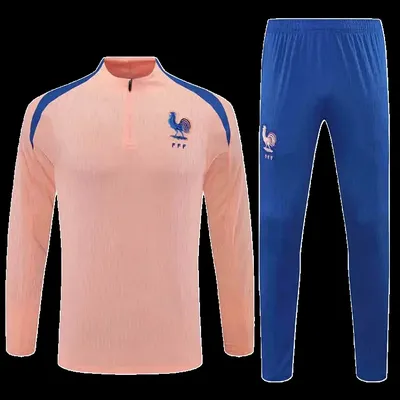 2526 season France Half zip training suit set