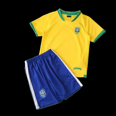 2006 season Brazil home retro Kids kit