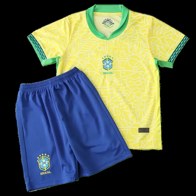 2024 season Brazil home Kids kit