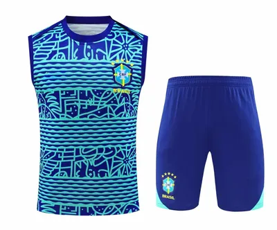 2425 Brazil Training clothes suit vest Fan version