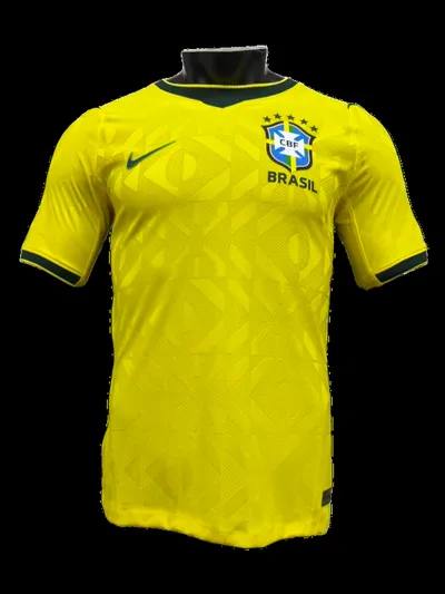 2026 World Cup Brazil Home Jersey Player Version