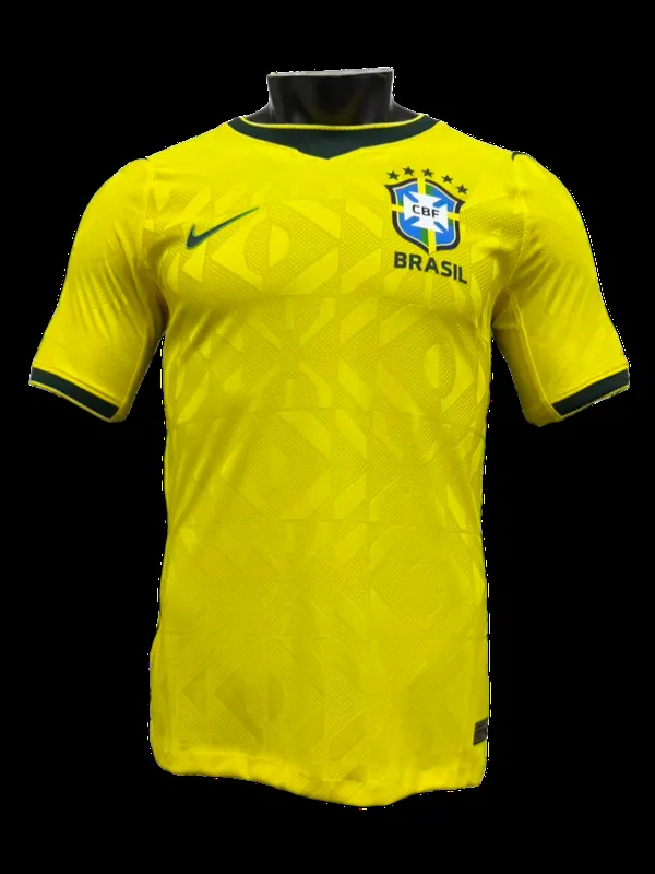 2026 World Cup Brazil Home Jersey Player Version