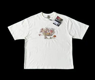 Derschutze "garden of eden" T Shirt off white
