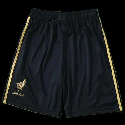 2526 season Mexico Black gold shorts