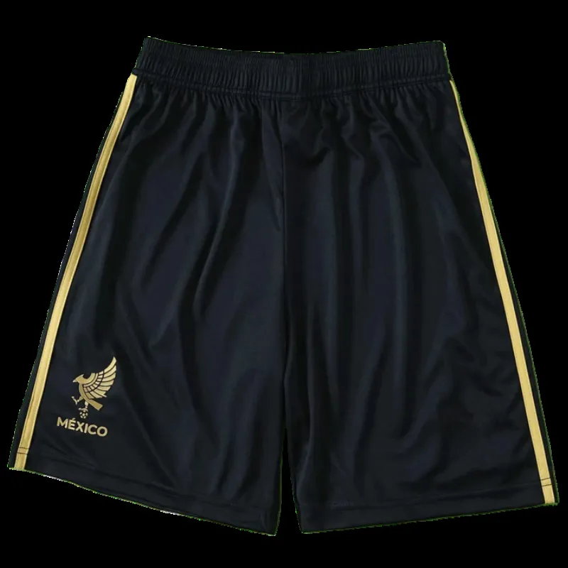 2526 season Mexico Black gold shorts