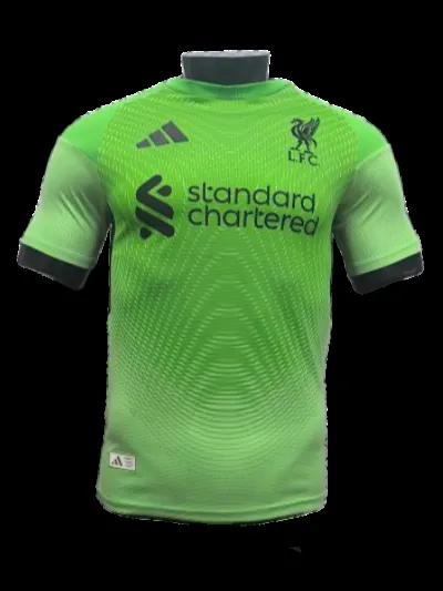 2526 Season Liverpool Green Goalkeeper Player Edition Jersey