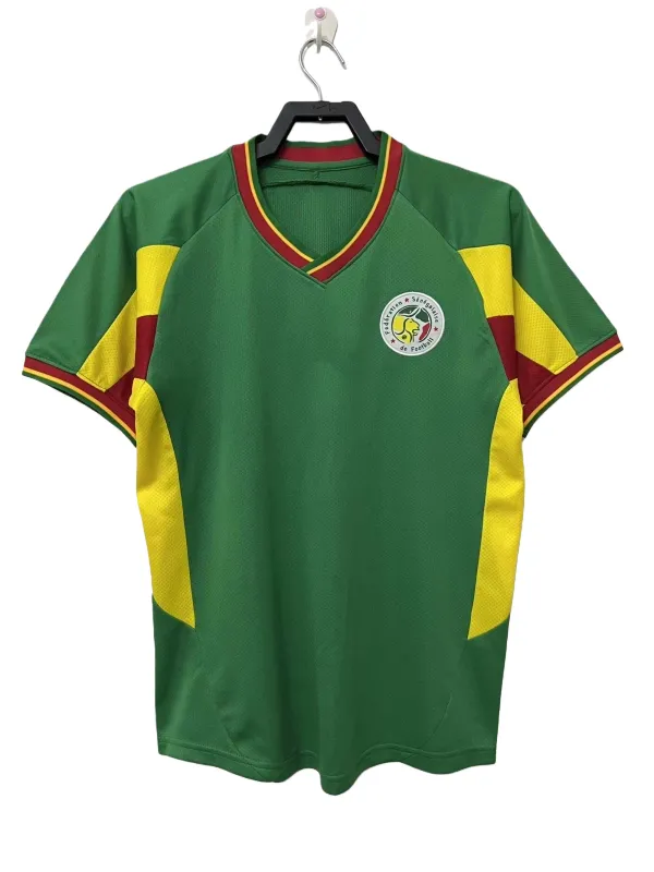 02 season Senegal Green retro Fan version