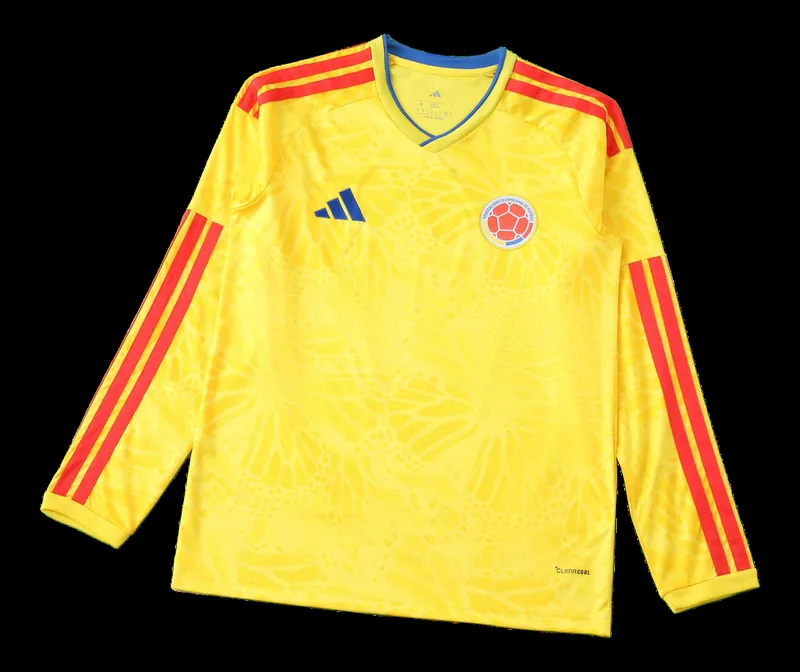2026 FIFA World Cup Colombia home Long sleeved Fan version