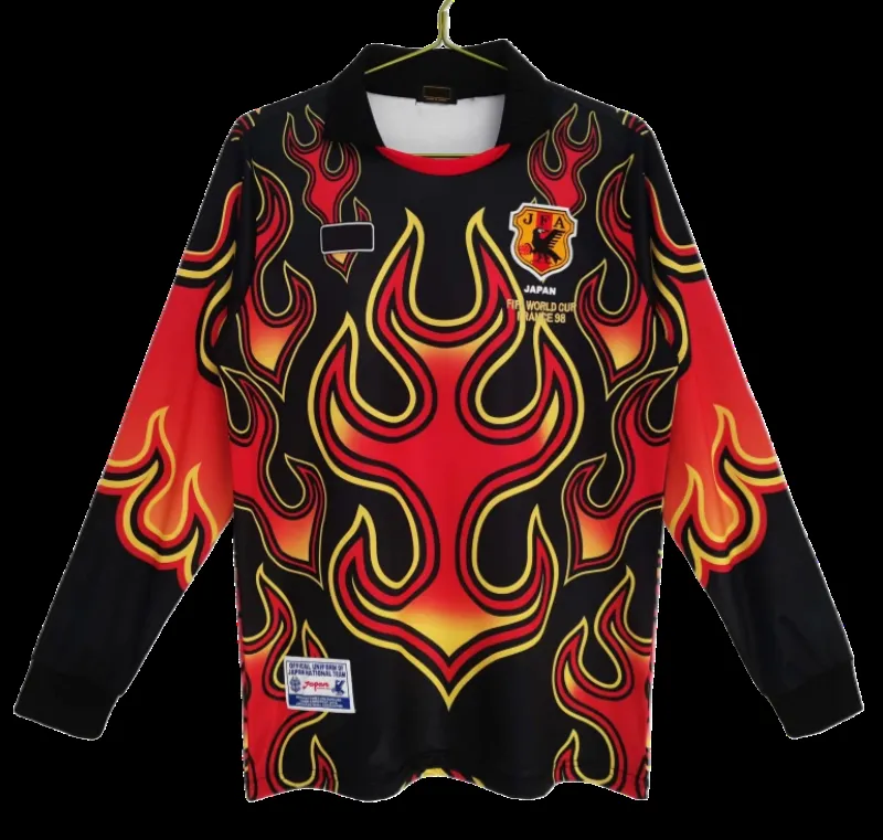 1998 Japan Goalkeeper goalkeeper long seleeve retro Fan version