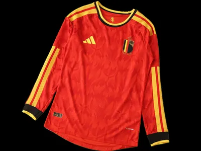 2026 FIFA World Cup Belgium home Long sleeved Player version
