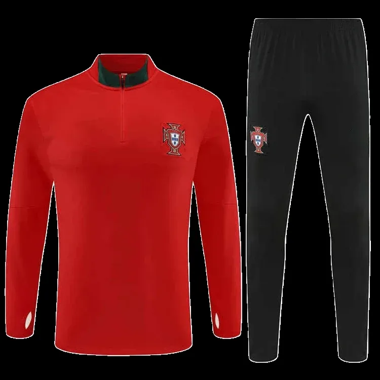 2526 season Portugal Half zip training suit set