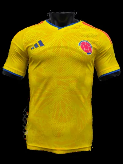 2026 World Cup Colombia Home Jersey Player Version