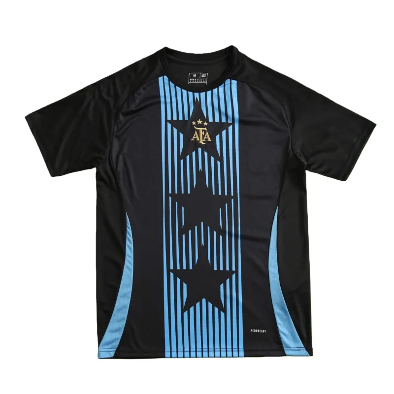 2024 season Argentina Black training suit Fan version