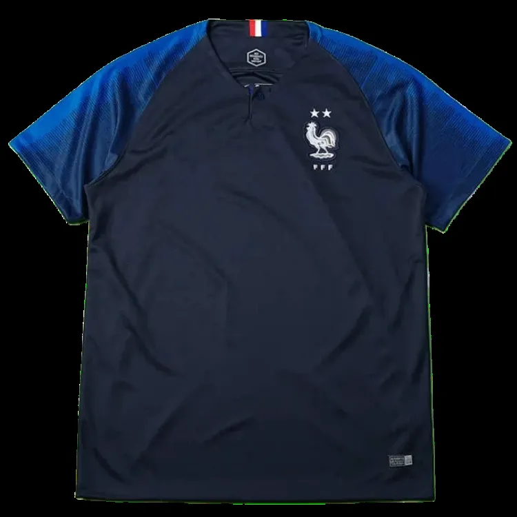 18 season France home retro Fan version