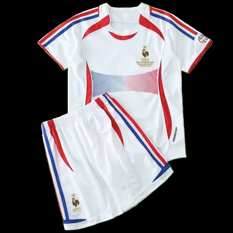 2006 France away retro Kids kit