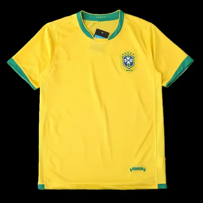 2006 season Brazil home retro Fan version
