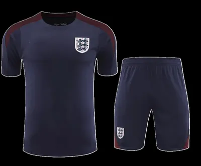 2425 England Training clothes suit Short sleeve Fan version