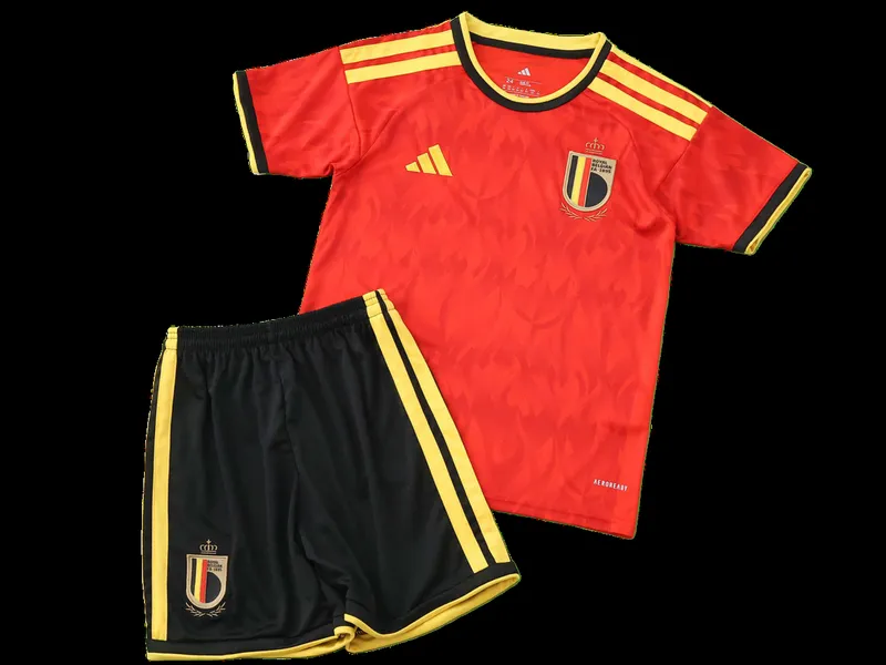 2026 FIFA World Cup Belgium home Kids kit
