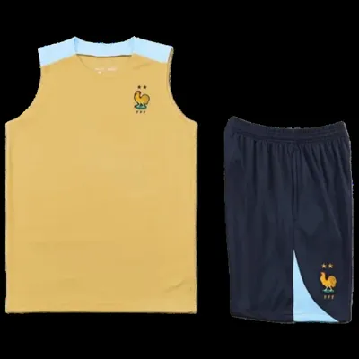 2425 France Training clothes suit vest Fan version