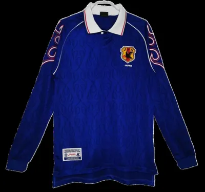 1998 season Japan home Long sleeved Retro Fan version